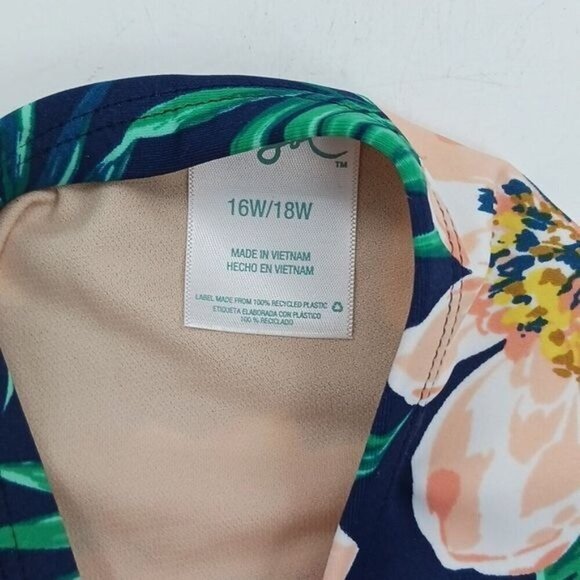 Kona Sol Side Tie High Waist Coverage Bikini Bottom Plus Size 16W/18W - Picture 4 of 5